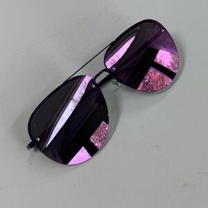 Dime optics purple aviator sunglasses